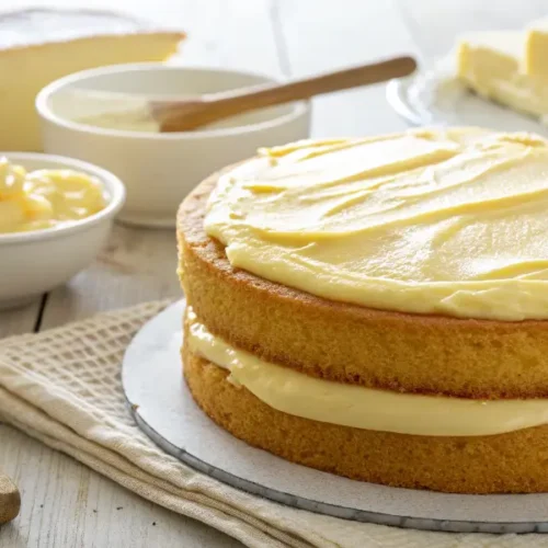 Vanille Tortencreme mit Pudding