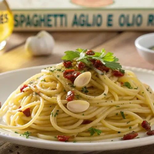 Klassisches Spaghetti Aglio e Olio Rezept