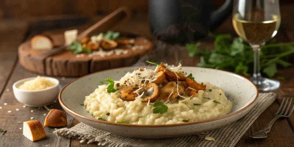 Eierschwammerl Risotto