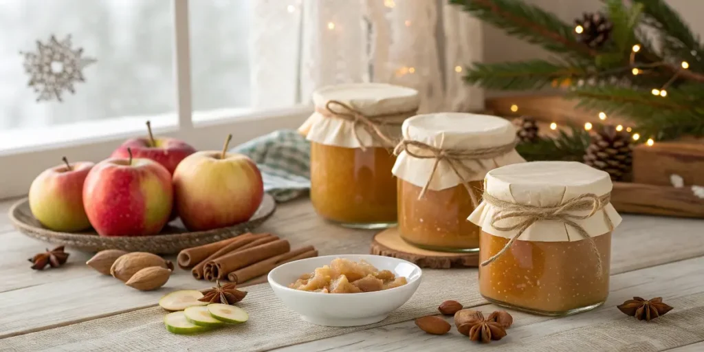 Apfel-Marzipan Marmelade