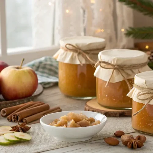 Apfel-Marzipan Marmelade