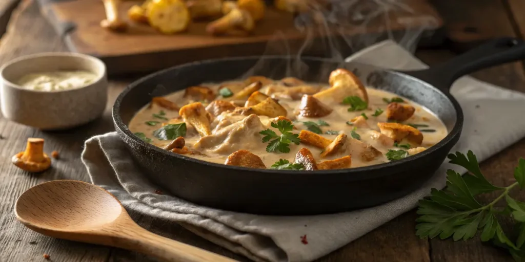 Eierschwammerl Soße