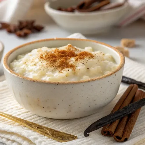 Milchreis mit Sahne und Vanille im Thermomix