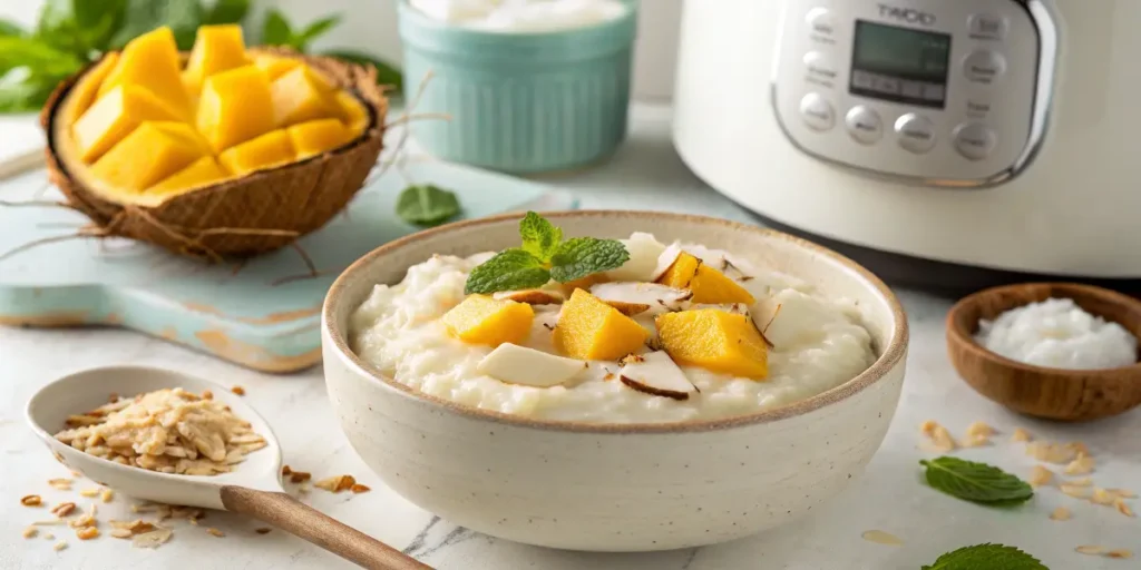 Milchreis mit Kokosmilch im Thermomix