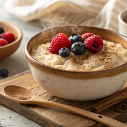 Veganer Milchreis im Thermomix mit Hafermilch