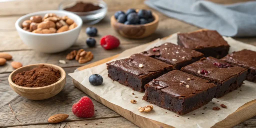 Saftige & einfache vegane Brownies