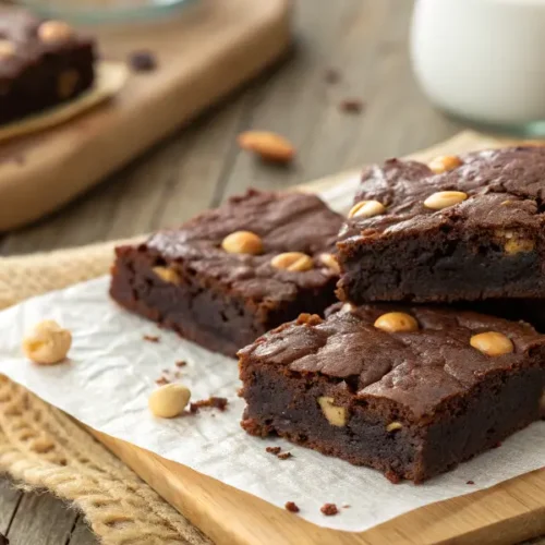 Vegane Kichererbsen Brownies