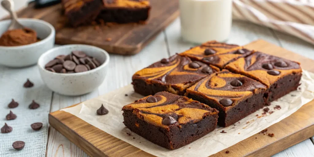 Vegane Brownies mit Süßkartoffel