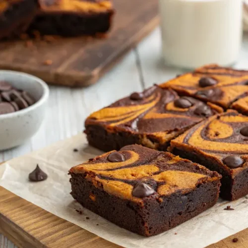 Vegane Brownies mit Süßkartoffel