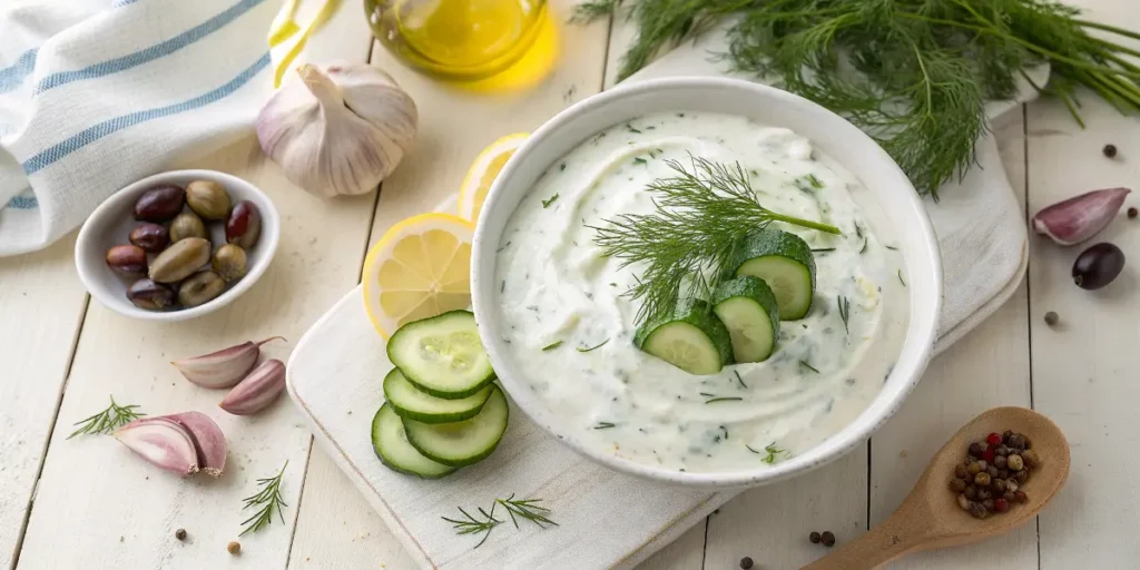 Zaziki Rezept Griechisch mit Quark