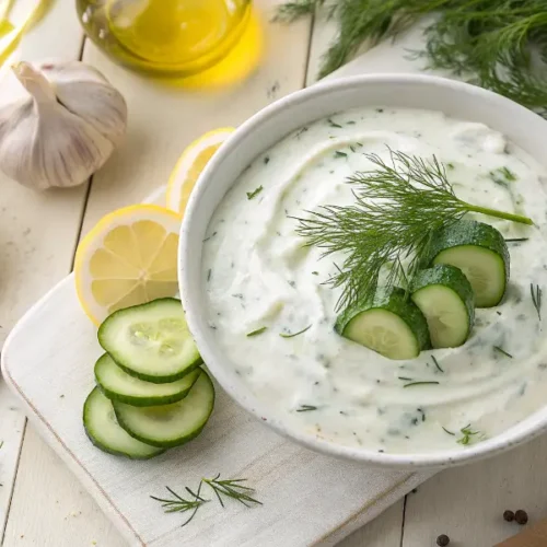 Zaziki Rezept Griechisch mit Quark