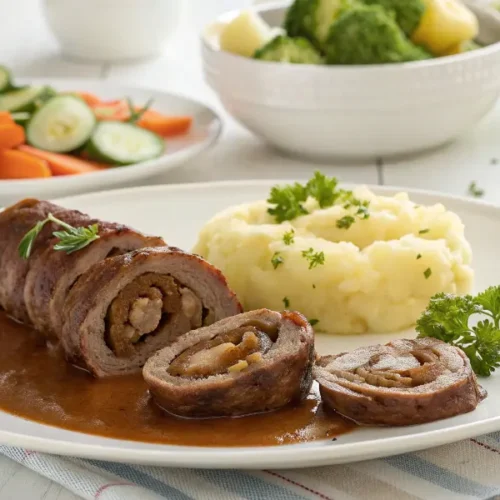 Rindsrouladen ohne Rotwein & Speck