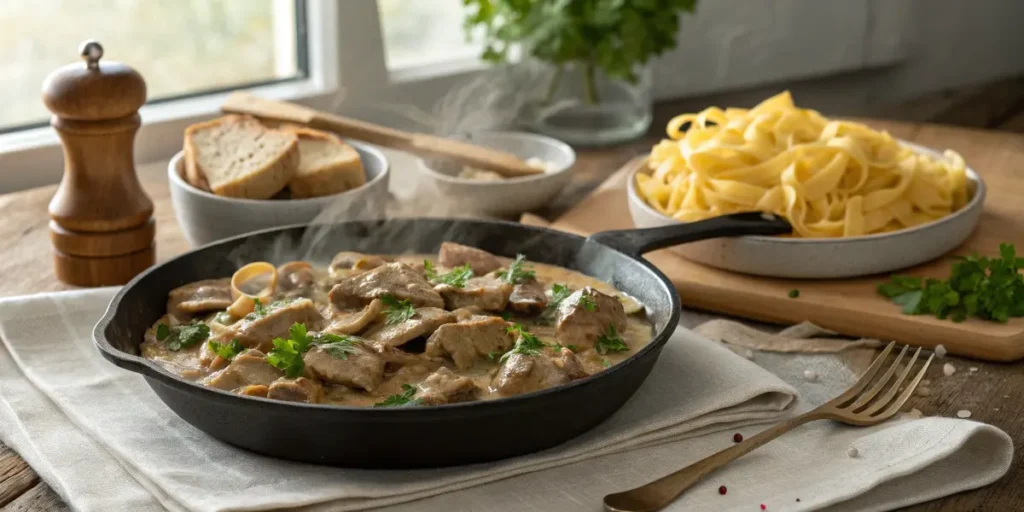 Geschnetzeltes Rezept Schwein