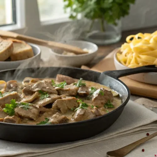 Geschnetzeltes Rezept Schwein