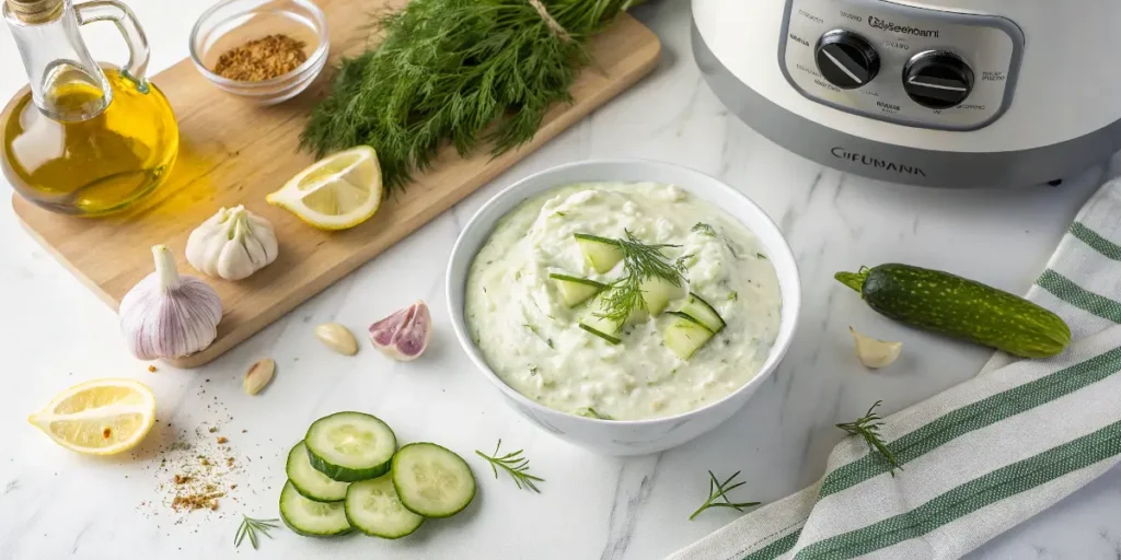 Zaziki Rezept Griechisch im Thermomix