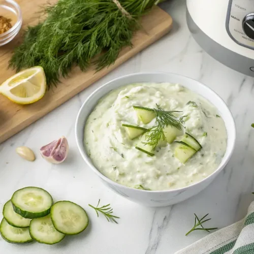 Zaziki Rezept Griechisch im Thermomix