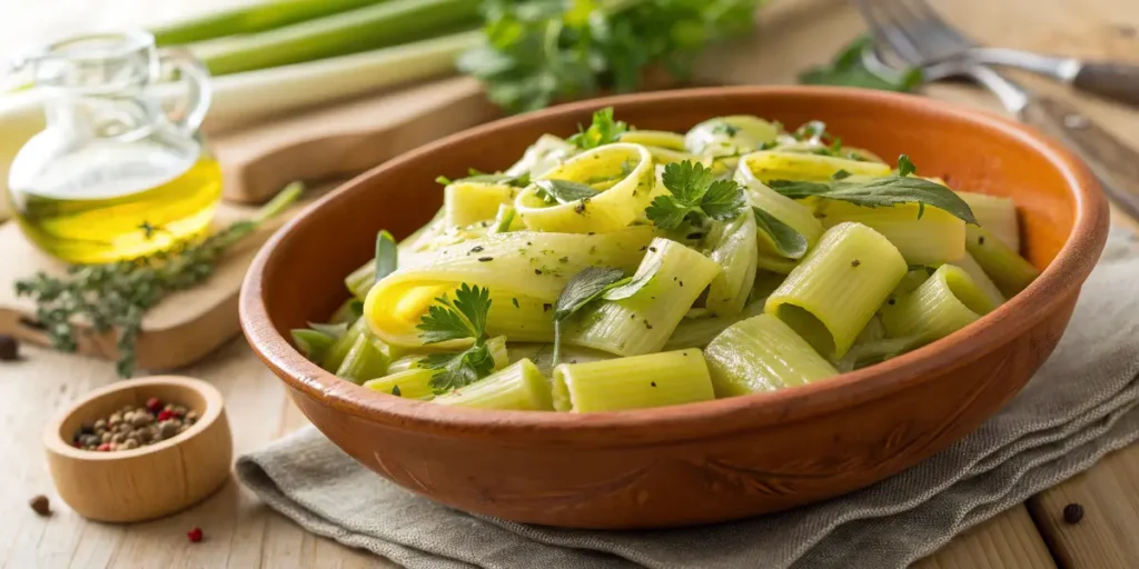 Veganes Lauchgemüse Rezept