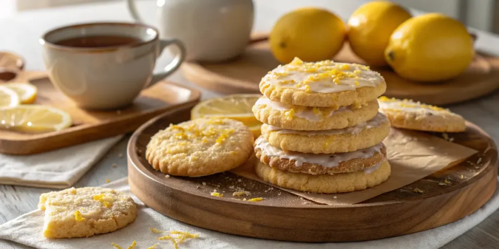 Zitronen Crumble Cookies Rezept