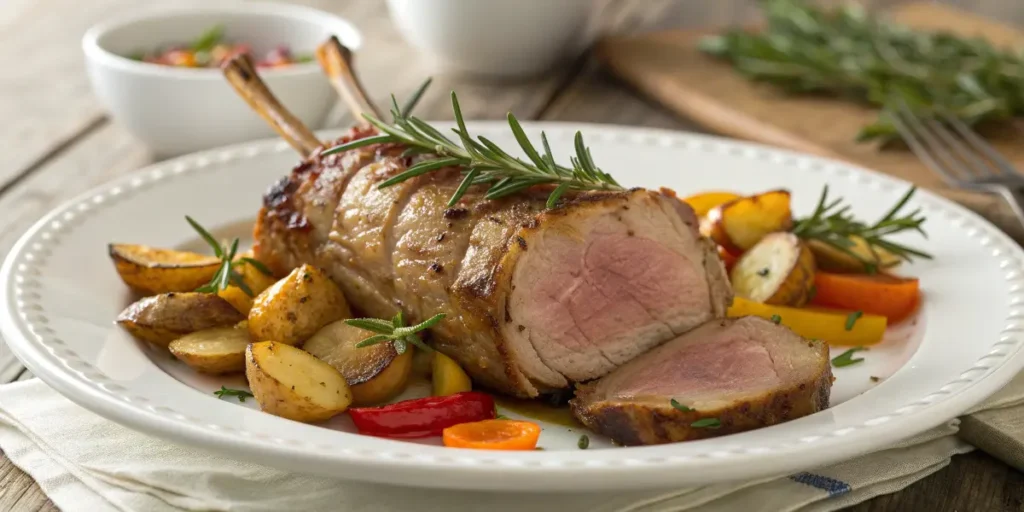 Lammlachse Rezept aus dem Ofen