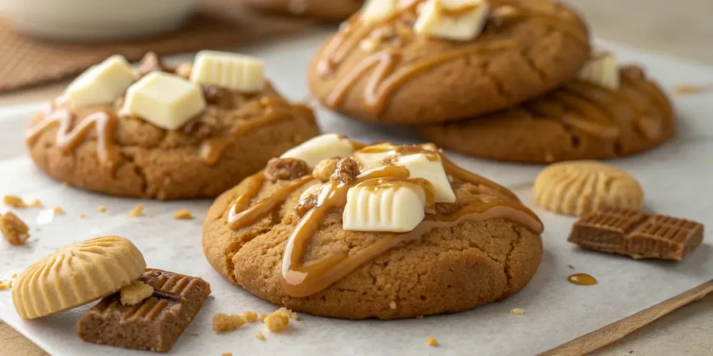 Lotus Biscoff Crumble Cookies Rezept Deutsch