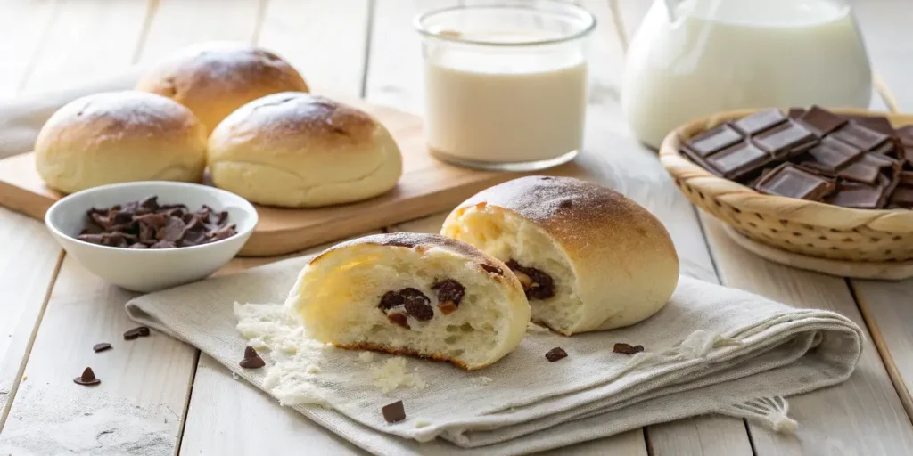 Schokobrötchen Rezept mit Quark