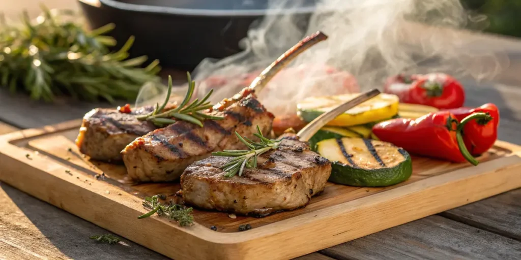 Lammlachse Rezept vom Grill