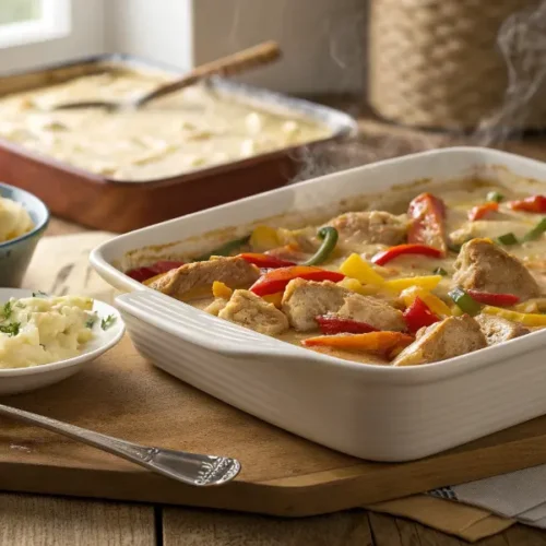 Geschnetzeltes Rezept Schwein aus dem Ofen