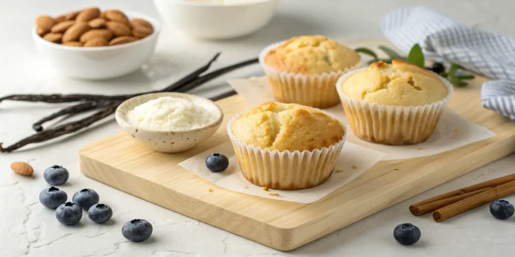 Quarkmuffins Ohne Mehl & Zucker