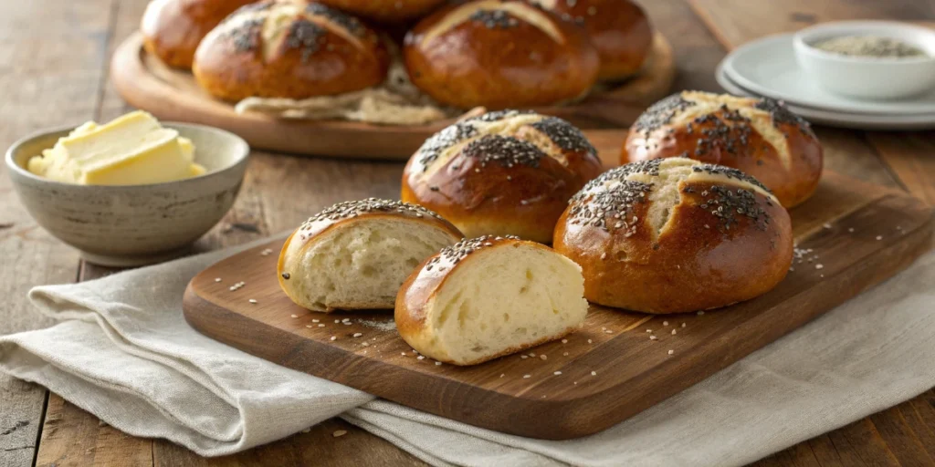 Laugenbrötchen Rezept mit Trockenhefe