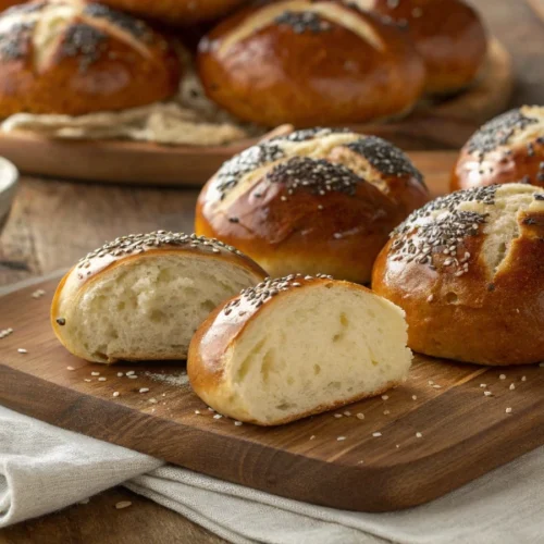 Laugenbrötchen Rezept mit Trockenhefe