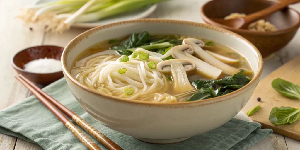 Enoki Pilze Rezept Ramen & Suppe