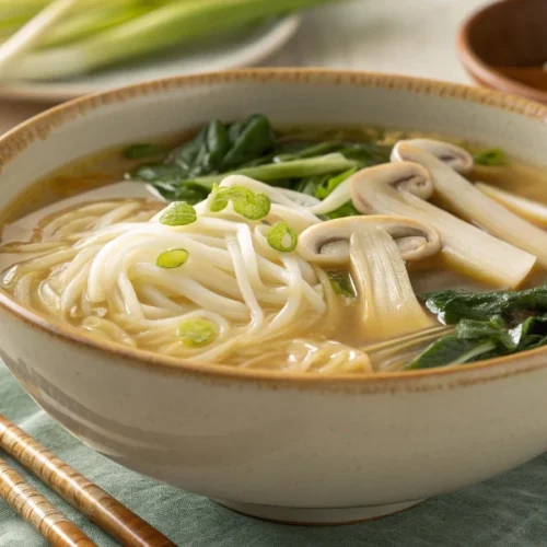 Enoki Pilze Rezept Ramen & Suppe