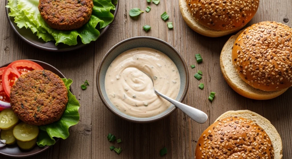 Vegane Burgersauce Rezept ohne Mayo