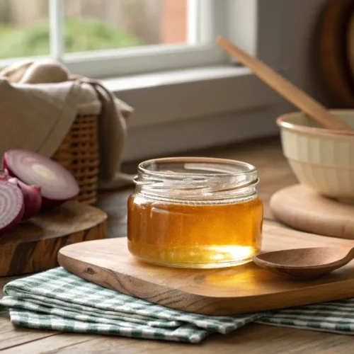 Schneller Zwiebelsaft gegen Husten