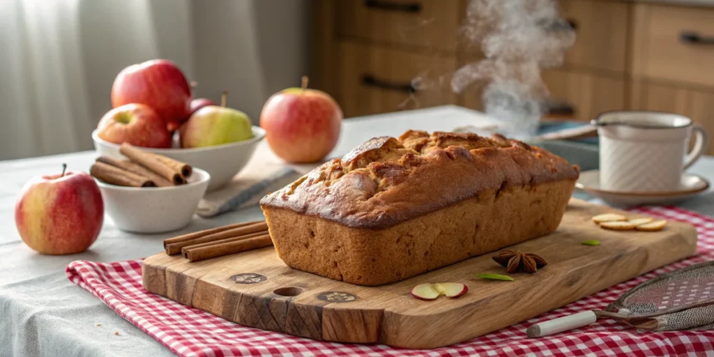 Saftiges Apfelbrot Rezept Vegan