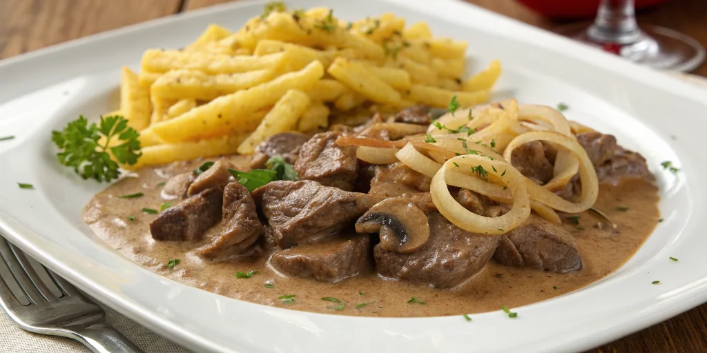 Rindergeschnetzeltes Rezept