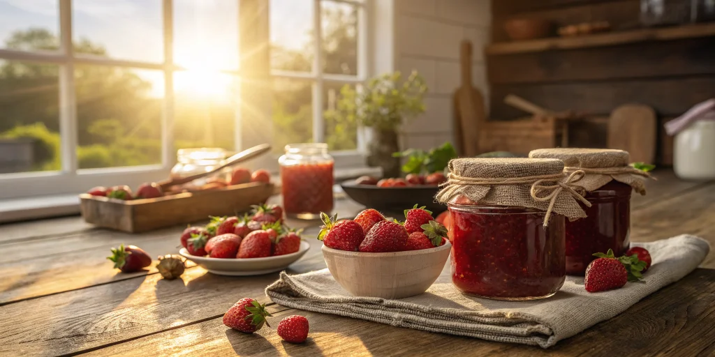 Erdbeermarmelade Rezept für Thermomix & Monsieur Cuisine