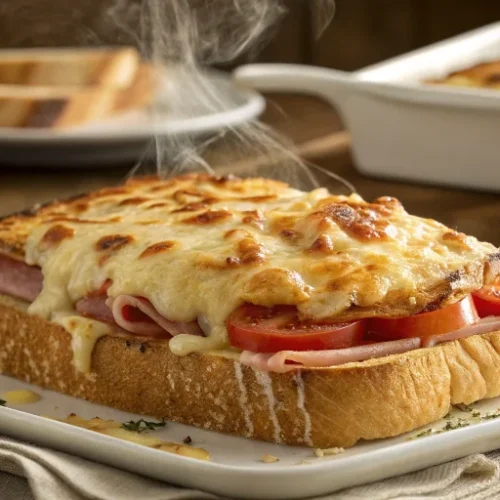 Überbackenes Toastbrot