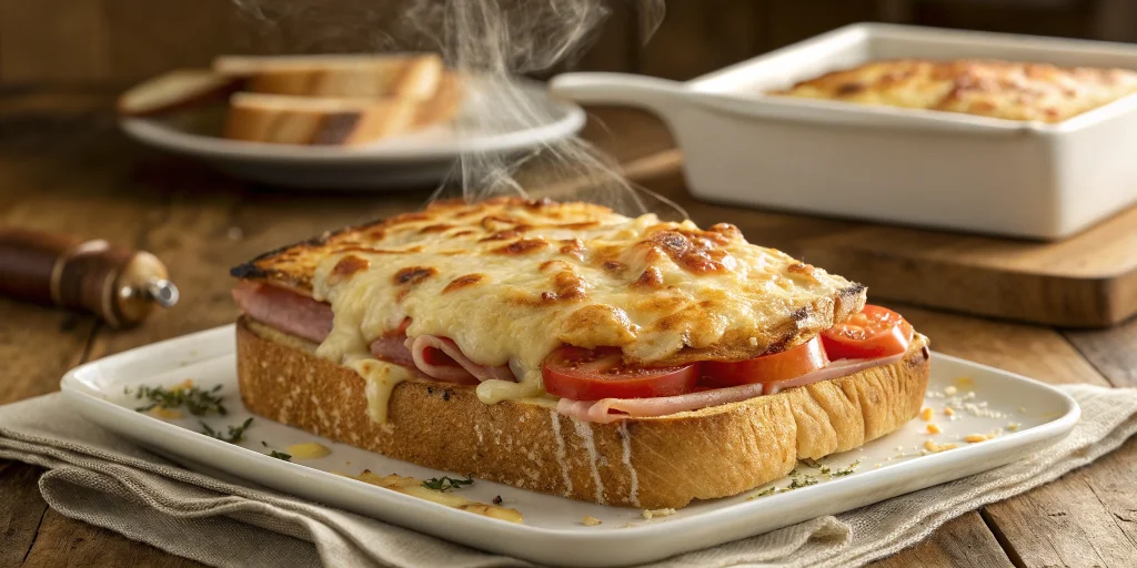 Überbackenes Toastbrot