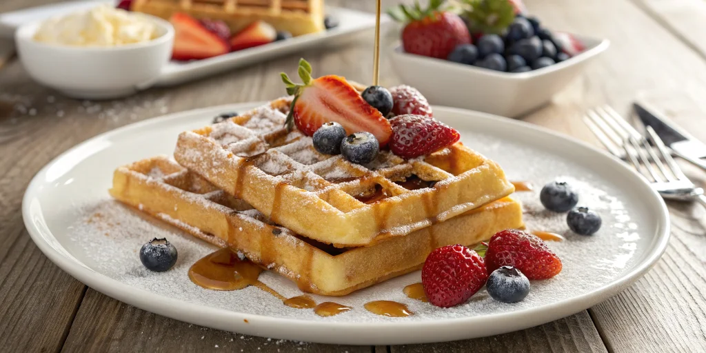 Belgische Waffeln Rezept Fluffig