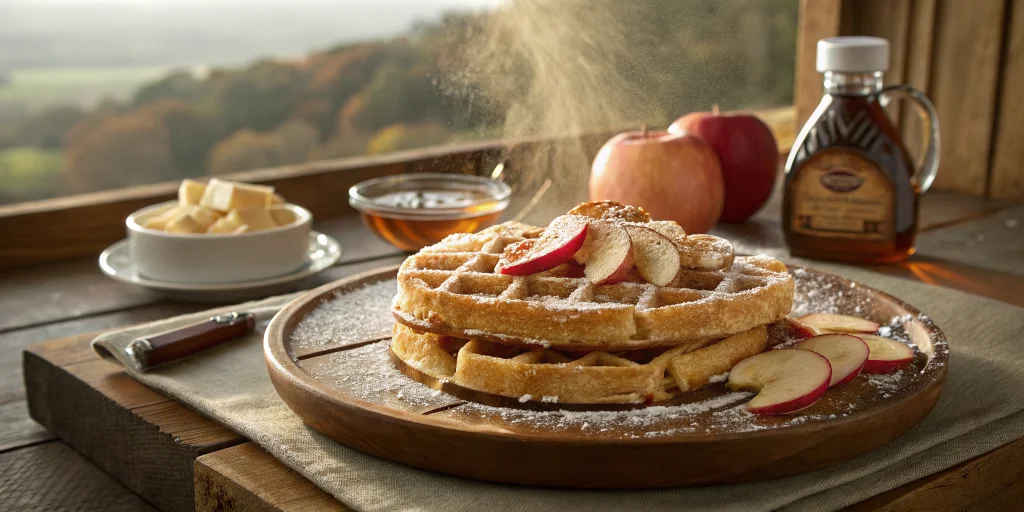 Apfelwaffeln Rezept