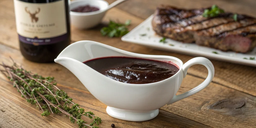 Rotweinsoße Rezept