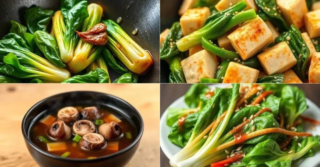 7 Asiatische Pak Choi Rezepte zum Nachkochen